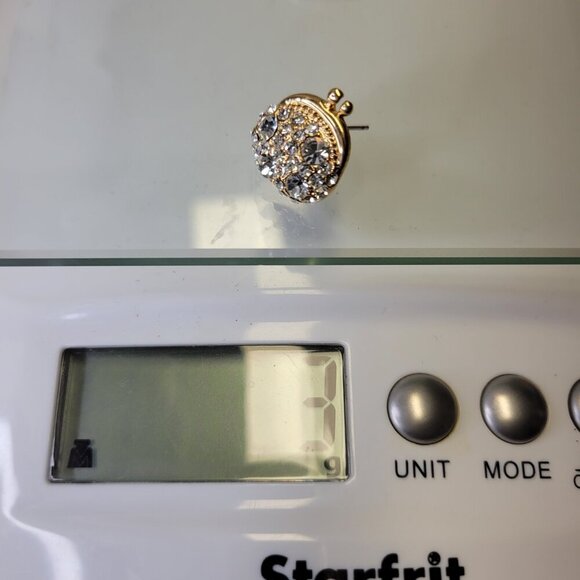 Tiny Crystal Earrings Crystal Handbag Shaped Earrings - Picture 9 of 9